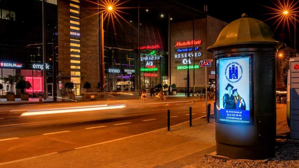 M3 Reklama - Citylight LCD - Reklama Kraków